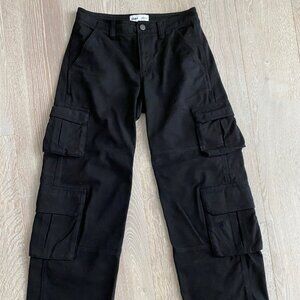 ARITZIA WILFRED NEW BRIDGER CARGO PANT BLACK SIZE 2